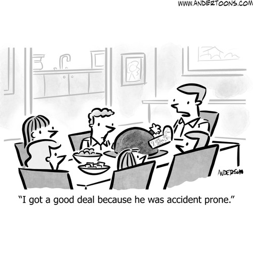 thanksgiving business cartoon