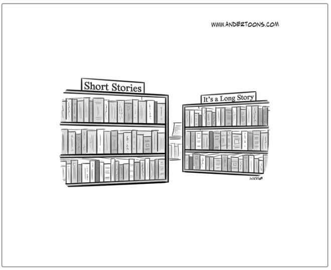 short story long story cartoon